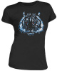 Grateful Dead - Tiger Bolt Junior Size Black T Shirt