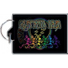 Grateful Dead - Dancing Skeletons Lightning Bolt Black Keychain