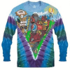 Grateful Dead - Casey Jones Long Sleeve Tie Dye Shirt