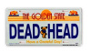 Grateful Dead - The Golden State Vanity Plate