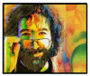 Jerry Garcia - Jerry Art Fleece Blanket