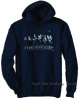 Grateful Dead - Summer Tour 2003 Navy Blue (size Medium) Pullover Hoodie